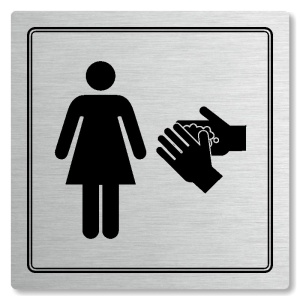 Piktogram WC ženy